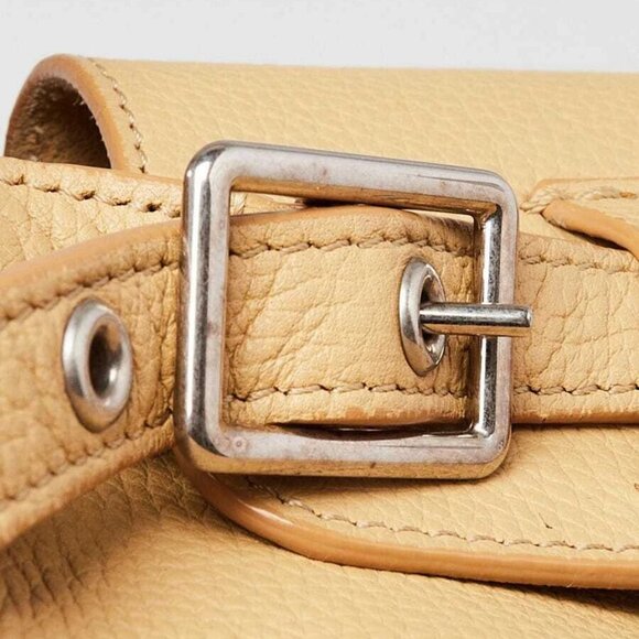 Celine Tan Pebbled Leather Long Strap Small Big Bag - Picture 6 of 11